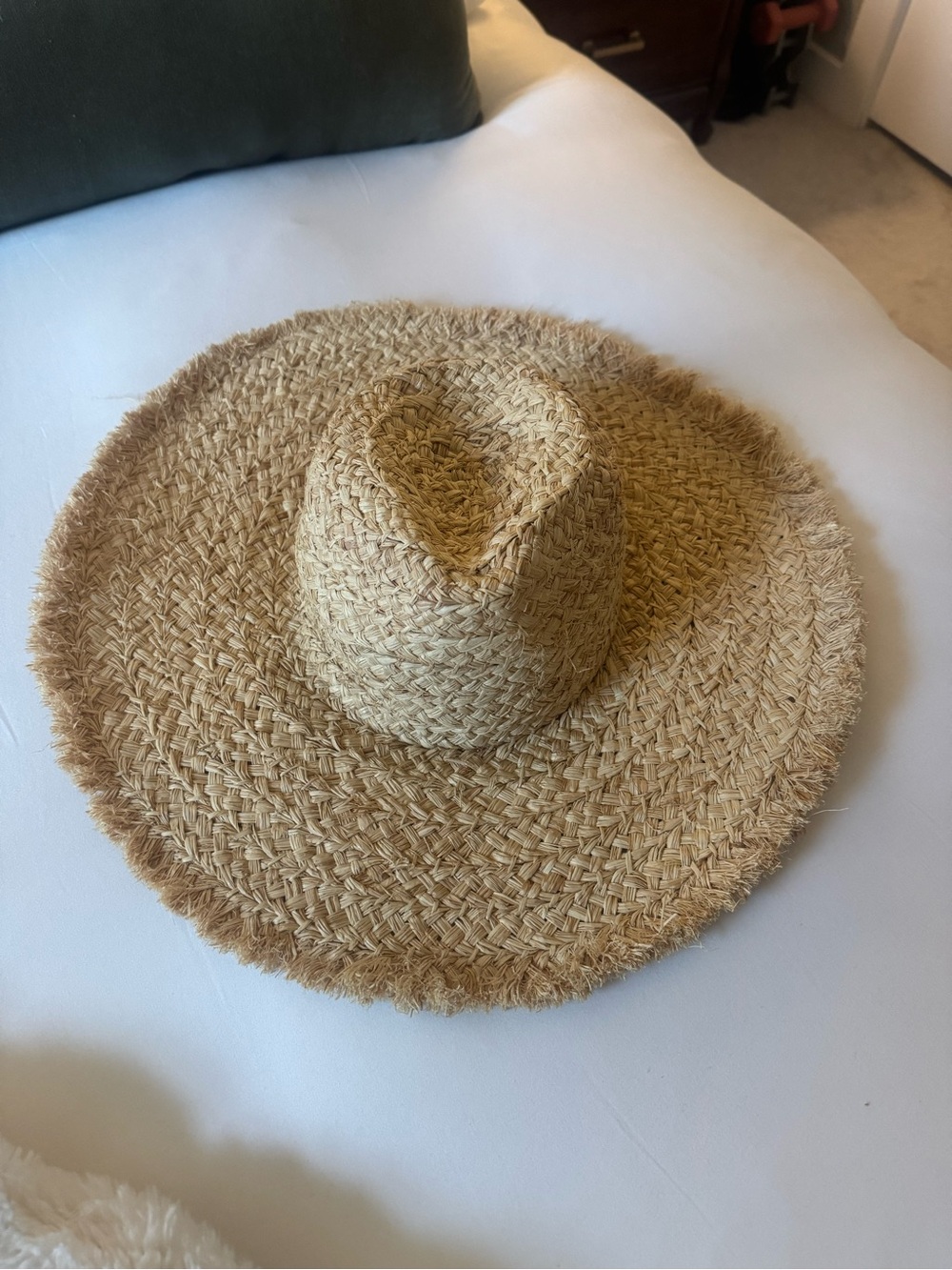 Sarah Bray Bermuda Straw Wide-Brim Sun Hat